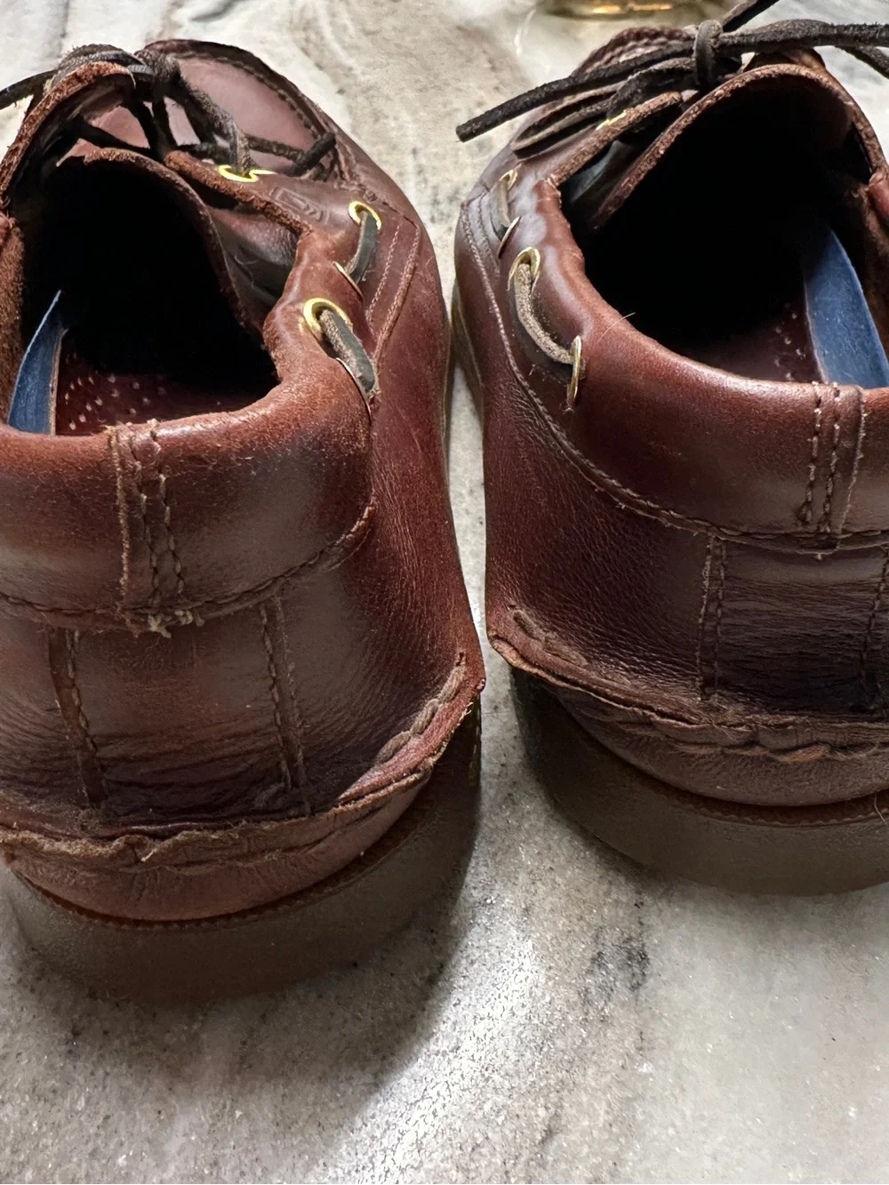 Men’s Sperry Topsider Leather Boat Shoe size 10.5